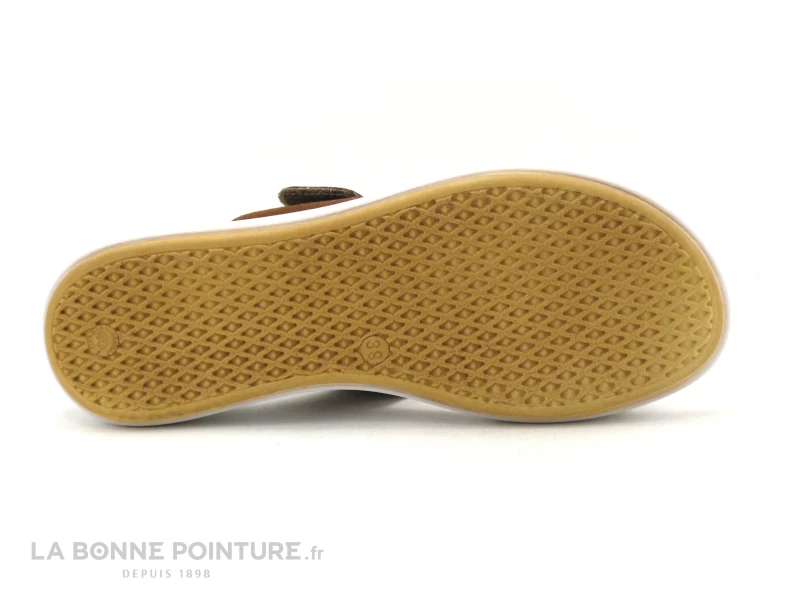 Fly Flot FUBBU Marron Argent Ecailles - Mule Femme Avec Velcro 4 Fly Flot FUBBU Marron Argent Ecailles - Mule Femme Avec Velcro – Image 4