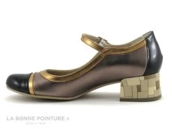 Dorking FRIDA D8991 Bronze Marmotte - Escarpin Avec Bride -Chaussures Pour Femmes cd24607c73b9e66c561f35ea11d5d5ef img 7569.jpg 180710
