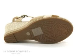 Fugitive IZANE LP5HG69 Mastic -Sandale Beige - Talon Compense -Chaussures Pour Femmes cd24607c73b9e66c561f35ea11d5d5ef img 7856.jpg 169115