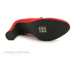 Caty Kivala - LISA Velours Rouge - Pompons - Escarpin Talon Haut -Chaussures Pour Femmes cd24607c73b9e66c561f35ea11d5d5ef img 7875.jpg 114933