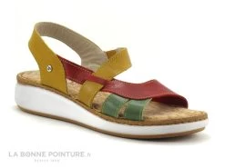 Fly Flot FRAGONY Rouge Ocre Vert - Nu-pieds Confort Femme -Chaussures Pour Femmes cd24607c73b9e66c561f35ea11d5d5ef img 8238.jpg 181660