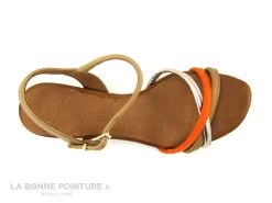 Marco Tozzi 2-28357-20 Cognac Comb - Sandale Talon Carre -Chaussures Pour Femmes cd24607c73b9e66c561f35ea11d5d5ef img 8321.jpg 181816