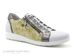 Inea FARFADET Blanc Jaune - Basket Femme Lacet Et Zip -Chaussures Pour Femmes cd24607c73b9e66c561f35ea11d5d5ef img 8406.jpg 169858