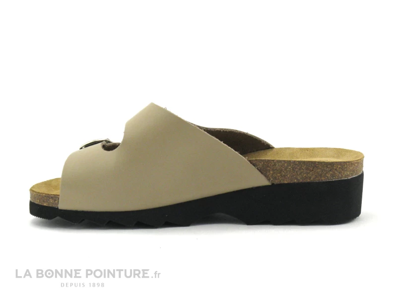 Artika Soft Gadin Taupe Mule 3 Artika Soft Gadin Taupe Mule – Image 3