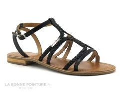 Tropeziennes BONGO Noir - 27781 - Nu-pieds Mode Femme