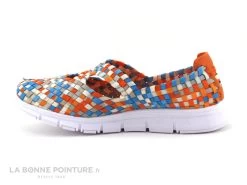 Morans KUBOKA Orange Turquoise - Basket Elastique Femme -Chaussures Pour Femmes cd24607c73b9e66c561f35ea11d5d5ef img 8489.jpg 169874