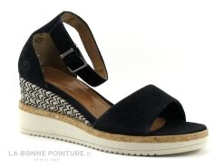 Tamaris 1-28313-28 Navy - Nu-pieds Bleu Marine - Talon Compense -Chaussures Pour Femmes cd24607c73b9e66c561f35ea11d5d5ef img 8494.jpg 169811