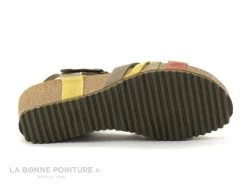 Inter Bios 5637 Kaki Moutarde Orange - Sandale Compensee Femme -Chaussures Pour Femmes cd24607c73b9e66c561f35ea11d5d5ef img 8547.jpg 158348