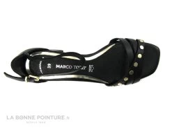 Marco Tozzi Premio - 2-28218-26 Black Antic - Sandale Noire Bride Cheville -Chaussures Pour Femmes cd24607c73b9e66c561f35ea11d5d5ef img 8755.jpg 158545