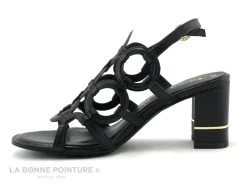 Tamaris 1-28373-26 Black - Cercles - Sandale Noire Talon Haut -Chaussures Pour Femmes cd24607c73b9e66c561f35ea11d5d5ef img 8780.jpg 158573