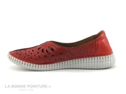 Karyoka RITA Blood - Ballerine Rouge Tige Perforee -Chaussures Pour Femmes cd24607c73b9e66c561f35ea11d5d5ef img 8835.jpg 170234