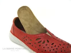 Karyoka RITA Blood - Ballerine Rouge Tige Perforee -Chaussures Pour Femmes cd24607c73b9e66c561f35ea11d5d5ef img 8839.jpg 170237