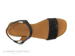 Eva Frutos 3090 Noir Et Paillete - Sandale Plate Femme -Chaussures Pour Femmes cd24607c73b9e66c561f35ea11d5d5ef img 8851.jpg 182533