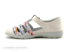 Suave OXFORD 6618T - Blanc Casse - Multicolore - Chaussure Ouverte -Chaussures Pour Femmes cd24607c73b9e66c561f35ea11d5d5ef img 8880.jpg 182504