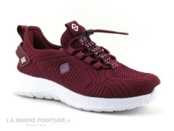 Streeter BRAIL Bordeaux - Basket Maille Femme