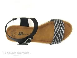 Morans TIRANA Noir Argent - Sandale Compensee -Chaussures Pour Femmes cd24607c73b9e66c561f35ea11d5d5ef img 9093.jpg 170495