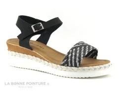 Morans TIRANA Noir Argent - Sandale Compensee -Chaussures Pour Femmes cd24607c73b9e66c561f35ea11d5d5ef img 9094.jpg 170502