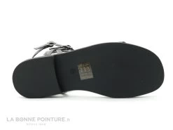 Tropeziennes COROL Gris 27105 - Sandale Montante Femme