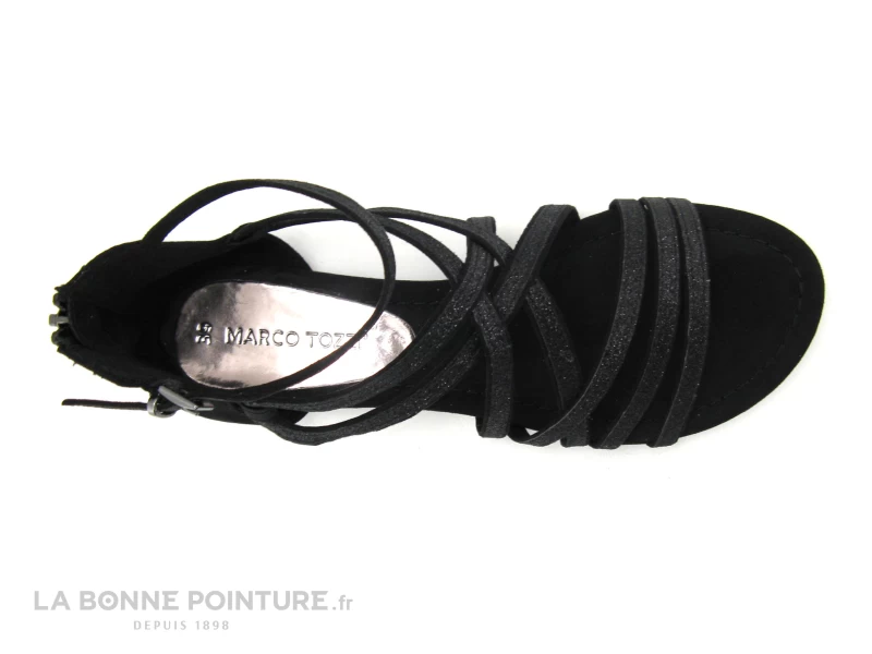 Marco Tozzi 2-28180-26 Noir - Sandale Montante Femme 6 Marco Tozzi 2-28180-26 Noir - Sandale Montante Femme – Image 6
