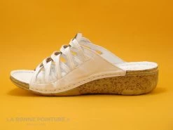 Karyoka DADOU Blanc - Mule Femme - Talon Compense -Chaussures Pour Femmes cd24607c73b9e66c561f35ea11d5d5ef img 9788.jpg 159647